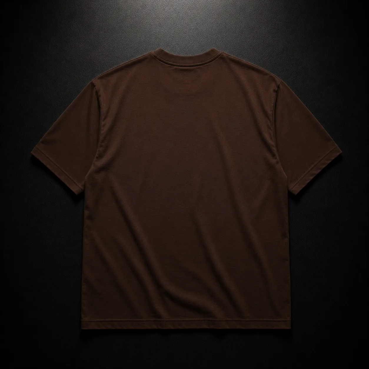 T-shirt Essentiel MLB marron, vue de dos
