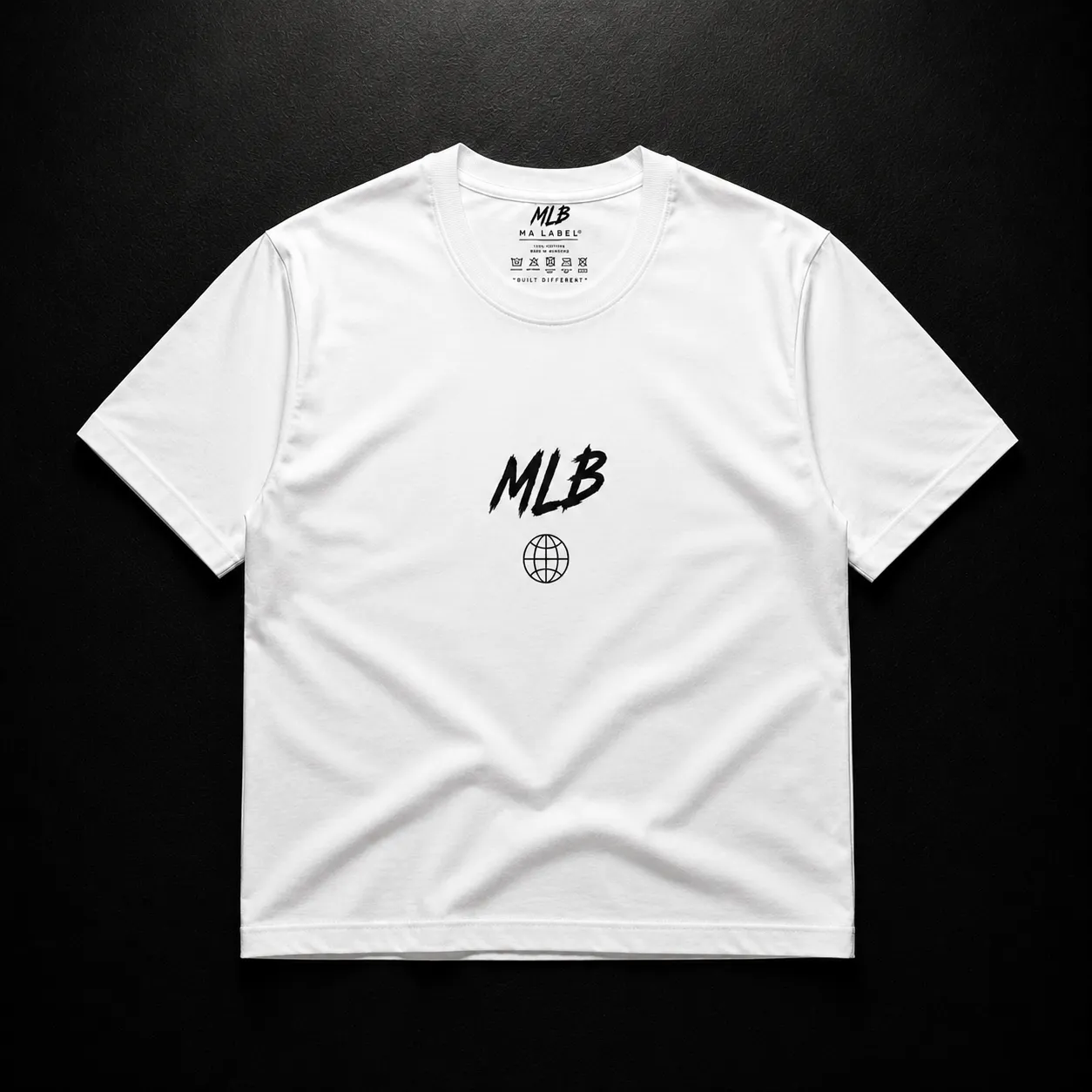 T-shirt Signature MLB blanc