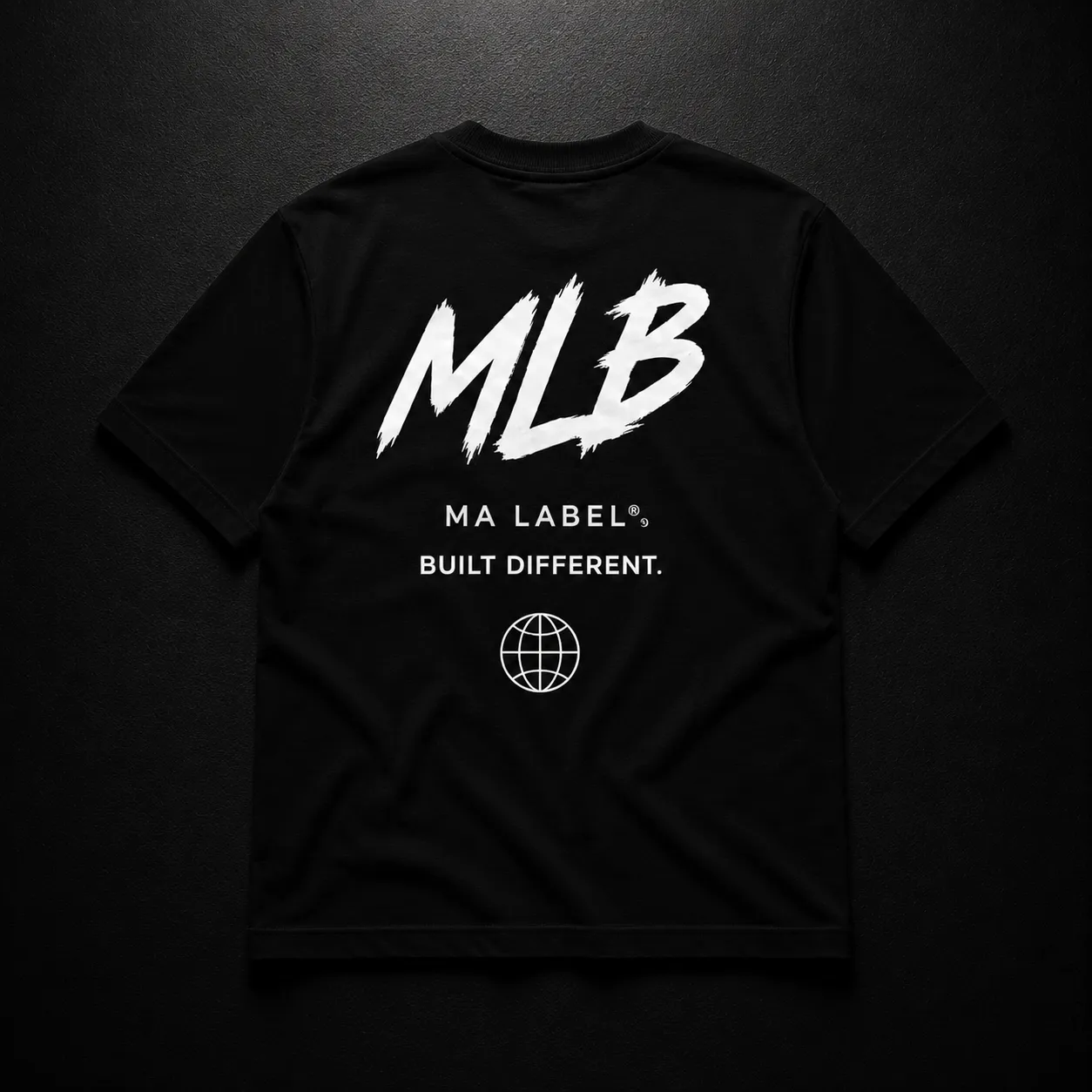 T-shirt Signature MLB noir, vue de dos